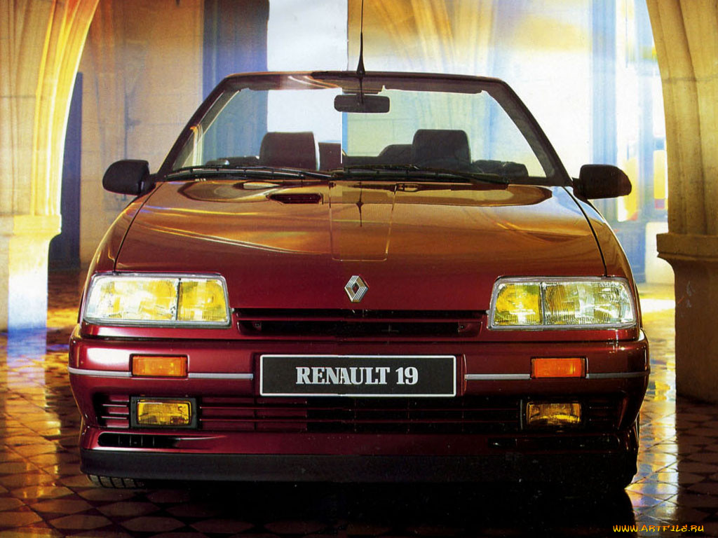 reno, 19, cabrio, , renault